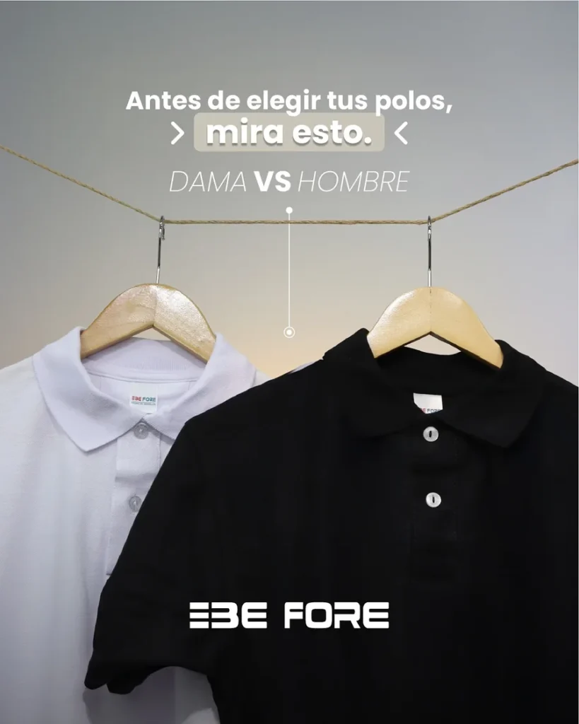 camisetas polo marca before